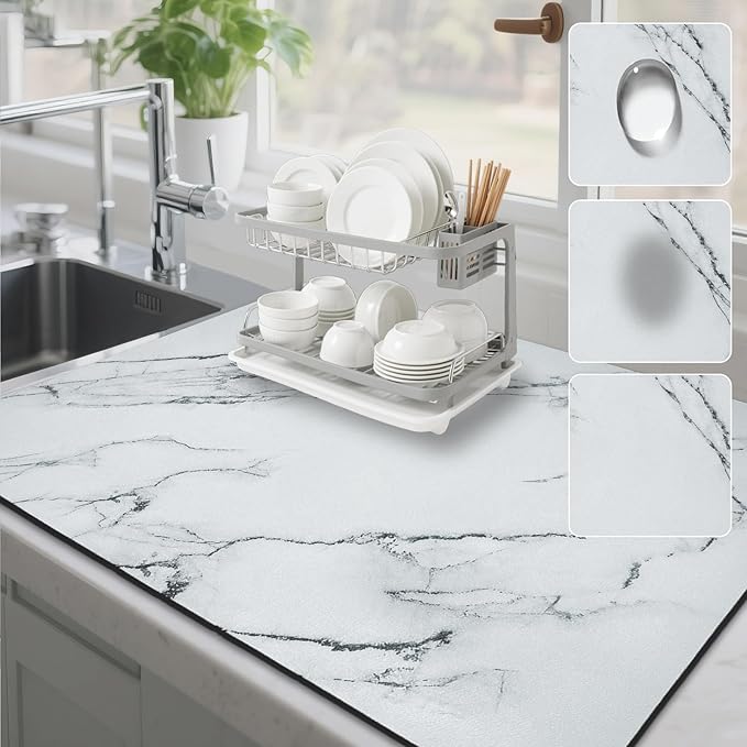 Dish Drying Mats for Kitchen Counter - Image 8