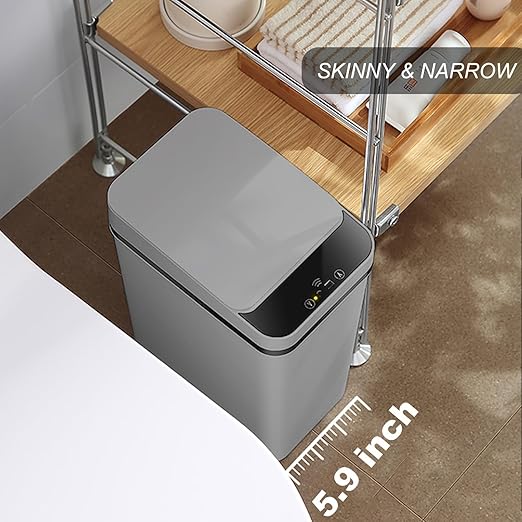 Yatmung 2.5 Gallon Motion Sensor Trash Can - Image 3