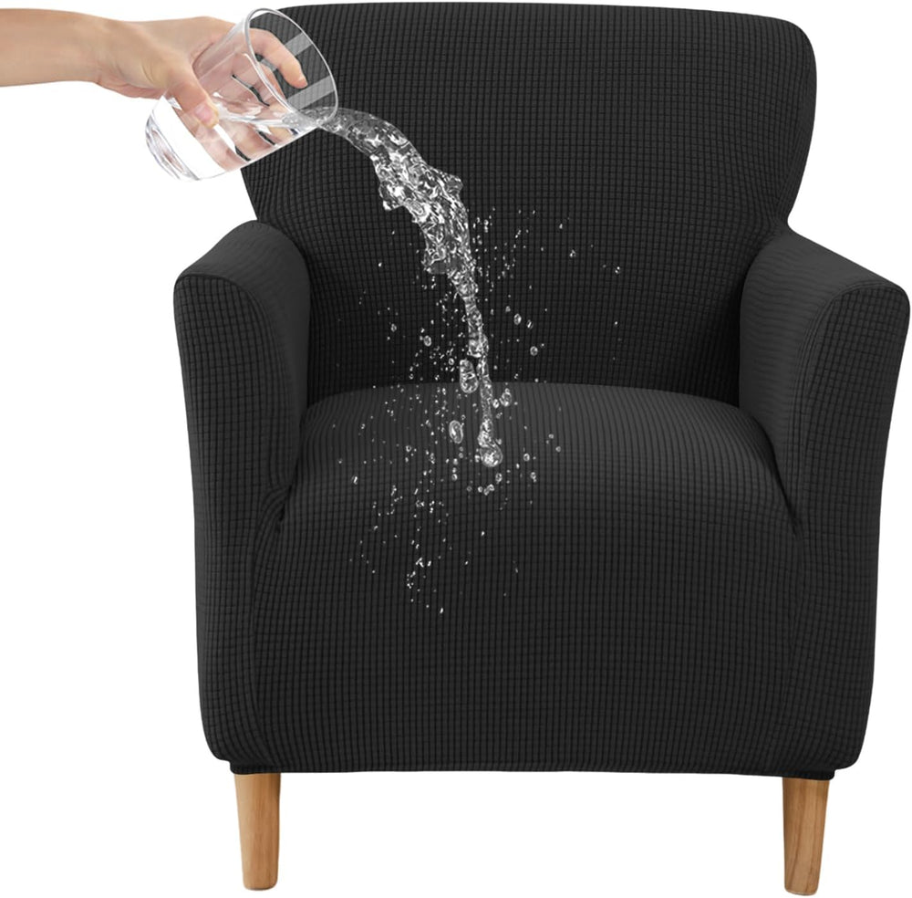CRFATOP Accent Chair Cover, Stretch Armchair Slipcover for Living Room,B09