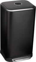 Amazon Basics Rectangular Metal Trash Can by AmazonBasics