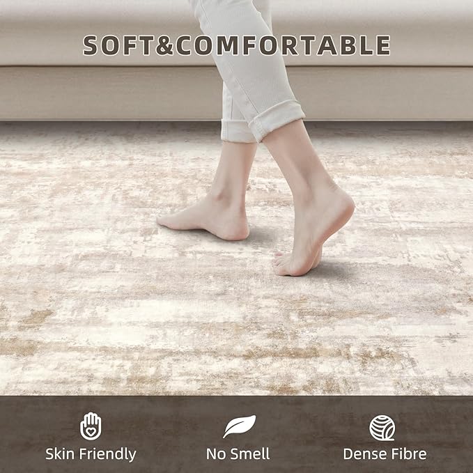 Washable Rugs 8x10 Area Rugs for Living Room - Image 5