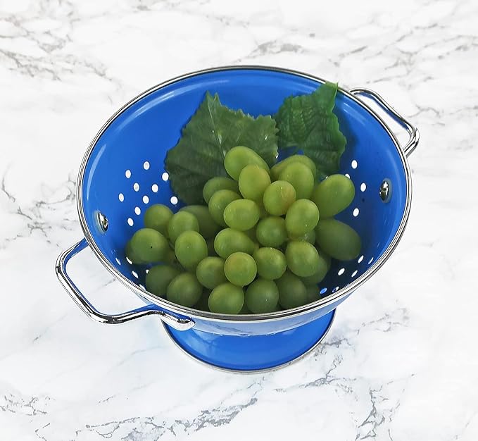 Calypso Basics by Reston Lloyd Powder Coated Enameled Colander, 1.5 Quart - Image 3