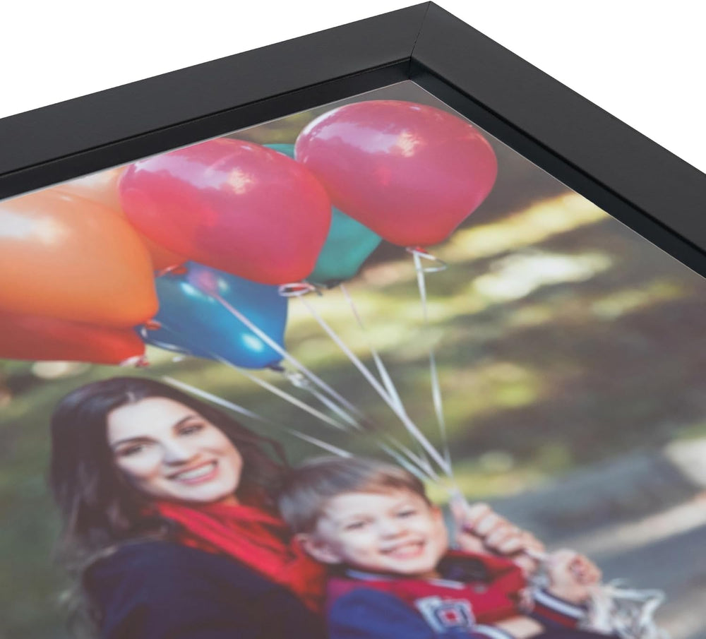 ArtToFrames 23x29 Inch Black Picture Frame, This 1.2500 Inch Custom Poster Fr...