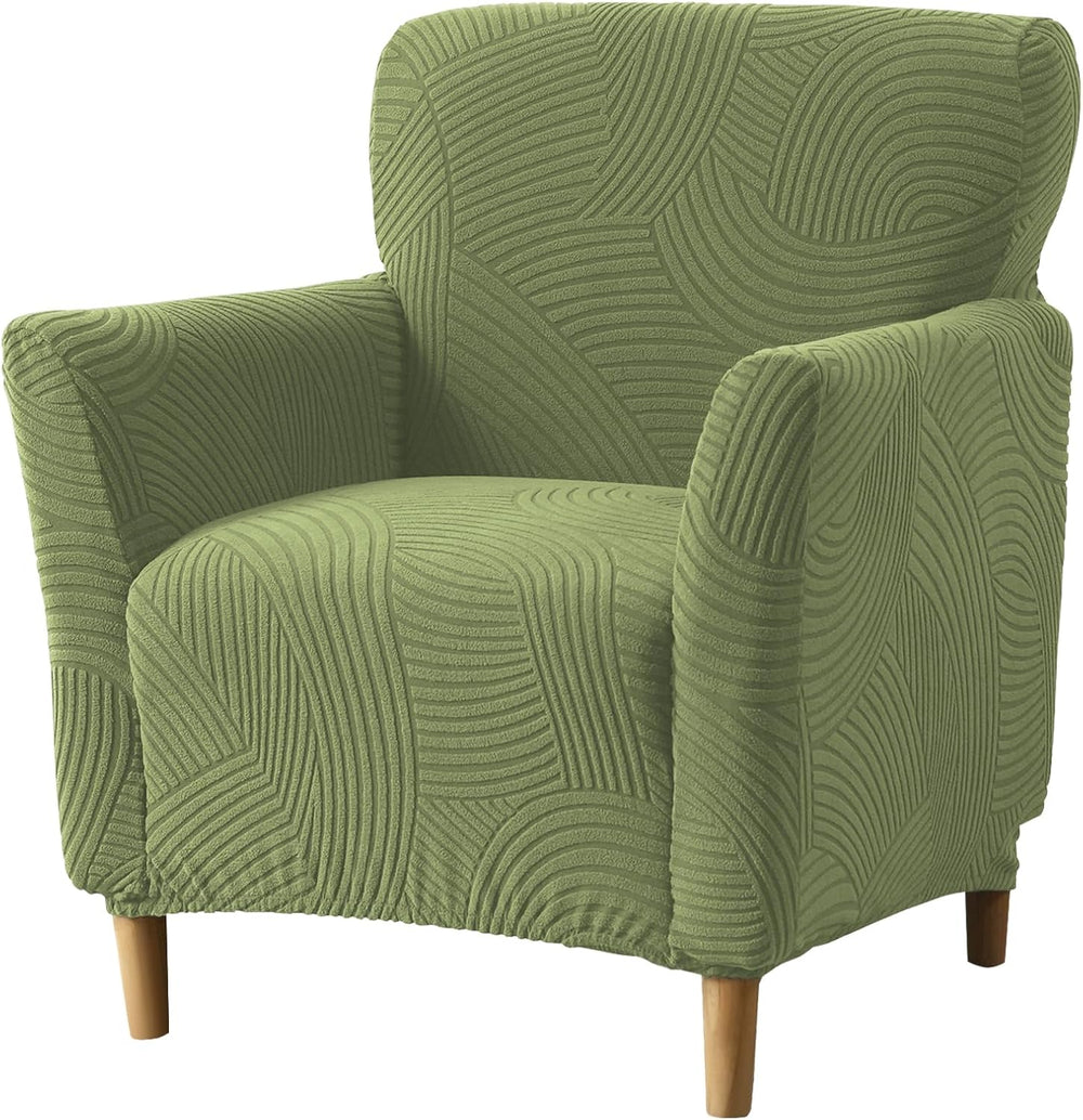Stretch Chair Covers Armchair Slipcovers for Living Room,OliveGreen