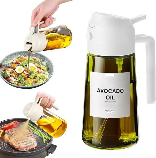 16oz/470ml Glass Olive Oil Sprayer by XBllcyiv