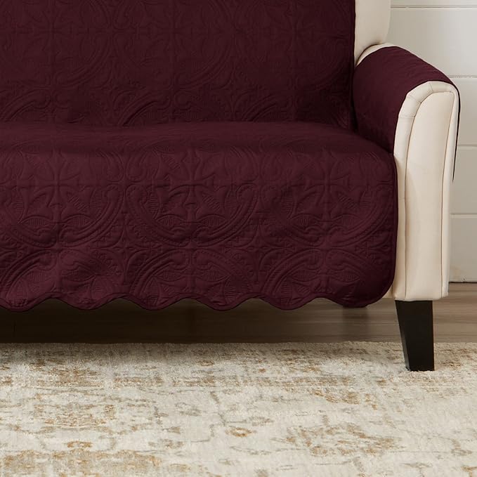 Great Bay Home Reversible Chair Cover - Image 6