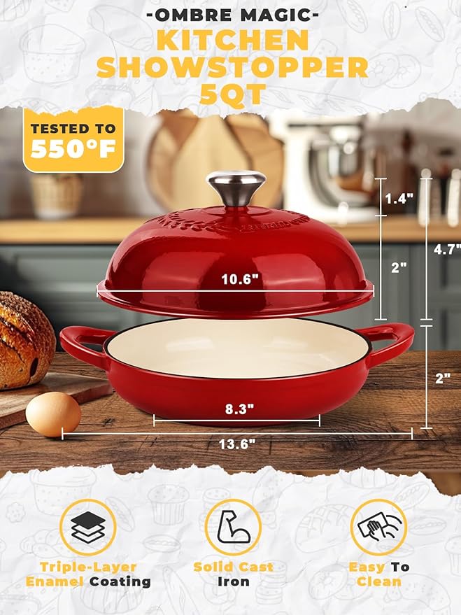 Dutch Oven Bread Baking Pot
