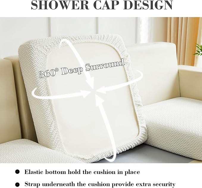 Sofa Covers Couch Covers for Sofa Pet Friendly Couch Cushion Covers Universal - Image 4