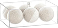 Dryer Ball Holder for Laundry Room, Acrylic Dishwasher Pods Container by SUBEKYU