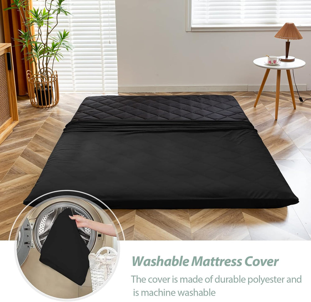 MAXYOYO Futon Mattress, Japanese Floor Mattress King Size Tatami Mat