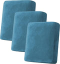 H.VERSAILTEX Velvet Stretch Couch Cushion Cover Plush Cushion Slipcover by HVERSAILTEX