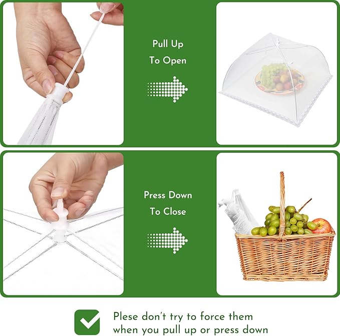 Mesh Food Covers for Outside - Image 3