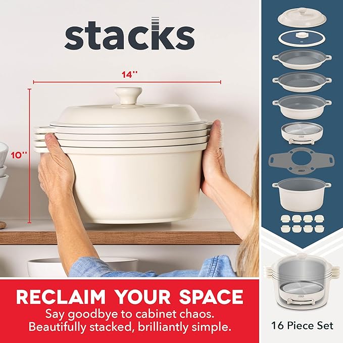 Dash Stacks Stacking Cookware Set - Image 2