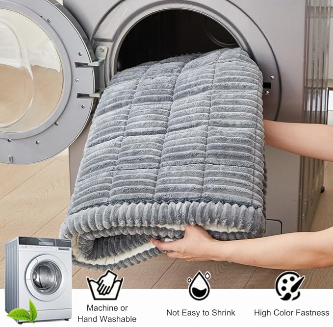Couch Cover for Dogs Washable, Fuzzy Pet Couch Covers for 3 Cushion Sofa Pet - Image 4