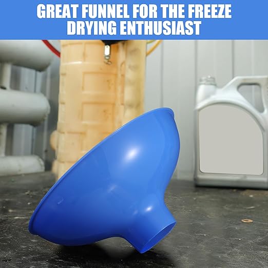 Vesici 2 Pack Extra Large Wide Mouth Funnel 2.5" x 10" Multi Purpose Filling - Image 3