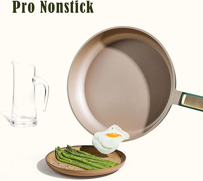 CAROTE 9.5'' and 11'' Nonstick Frying Pans Skillet, NonStick Fry Pan Egg Pan - Image 2