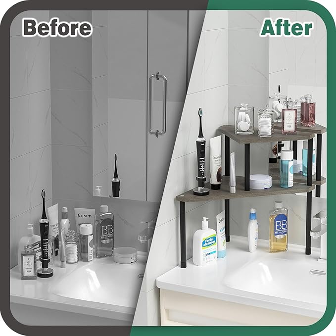 Weenson Bathroom Counter Organizer Over Sink Organizer