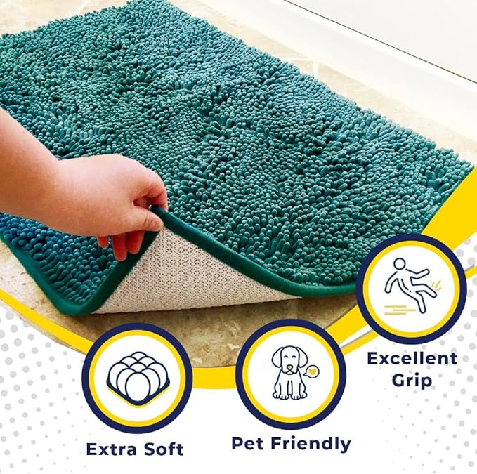 Muddy Mat® | Super Absorbent Door Mat Indoor, Microfiber Quick Dry Chenille - Image 2