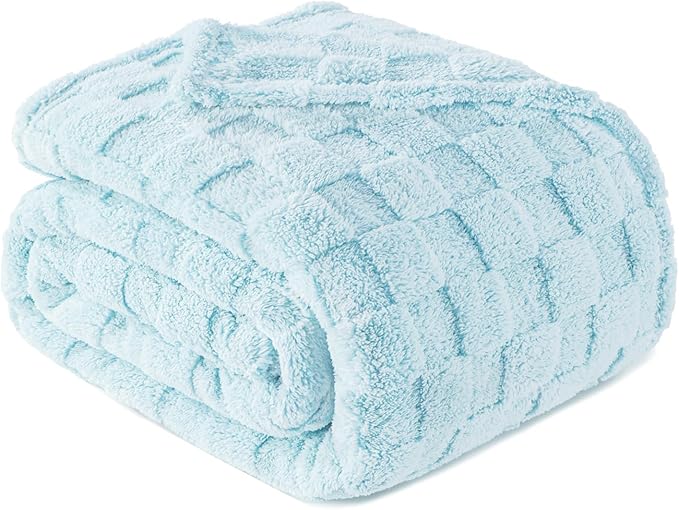 Exclusivo Mezcla Queen Size Flannel Fleece Blanket, Super Soft and Warm by ExclusivoMezcla