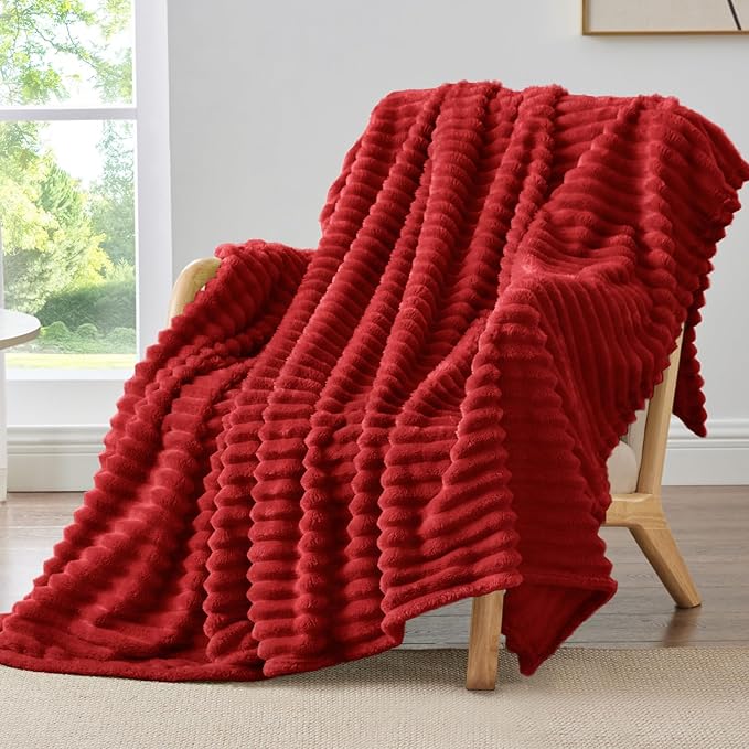 BEDELITE Twin Blanket for Couch & Bed, 300GSM Soft & Warm Fleece Blanket by BEDELITE