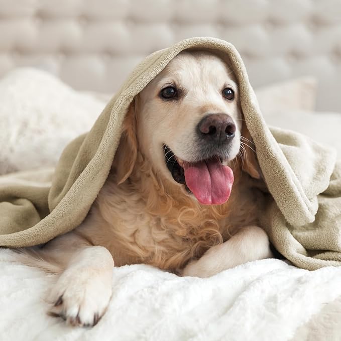 BEDELITE Fleece Blanket Linen Throw Blanket - Image 7