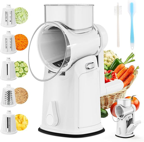 7 IN 1 Upgraded Rotary Cheese Grater by Unknown