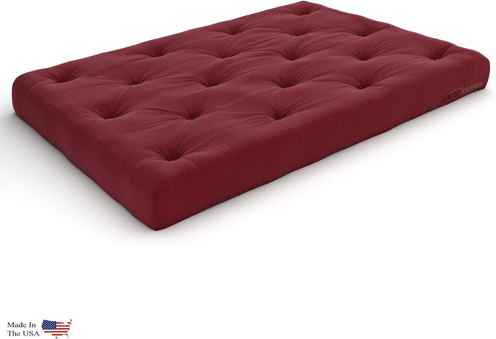 Nirvana Futons Space Saver Small Futon Sofa Bed, Sleeper Chair Lounger - (Twi...