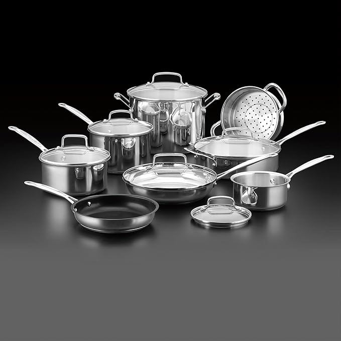 Cuisinart Chef's Classic™ Stainless 14 Piece Set - Image 2