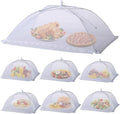 7 Pack Food Covers for Outside Mesh, Food Nets for Outdoors Large Food Covers by TEMOGU