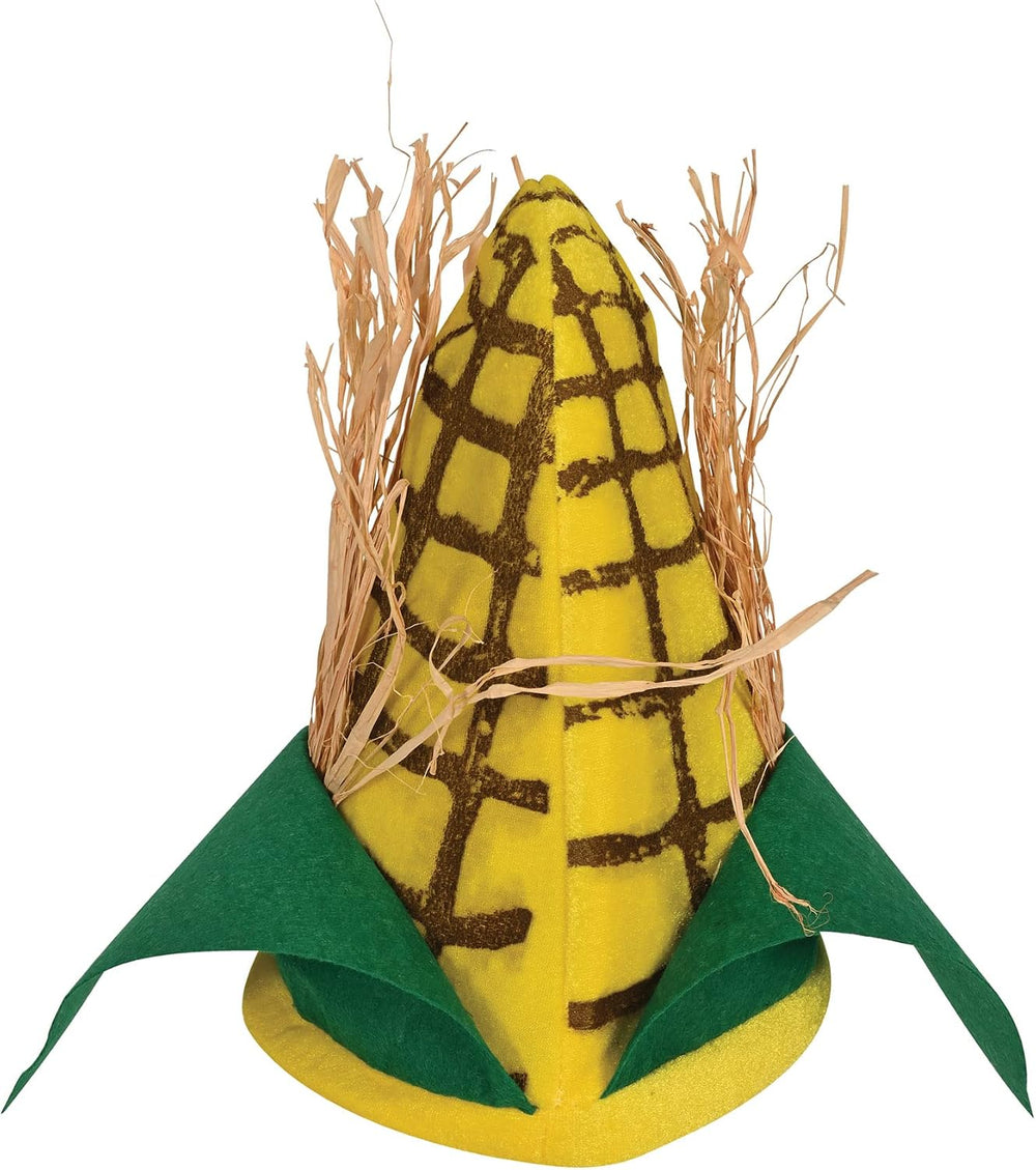Beistle Unisex Plush Corn Cob Hats, 2 Pieces – Farm Party Supplies, Halloween...