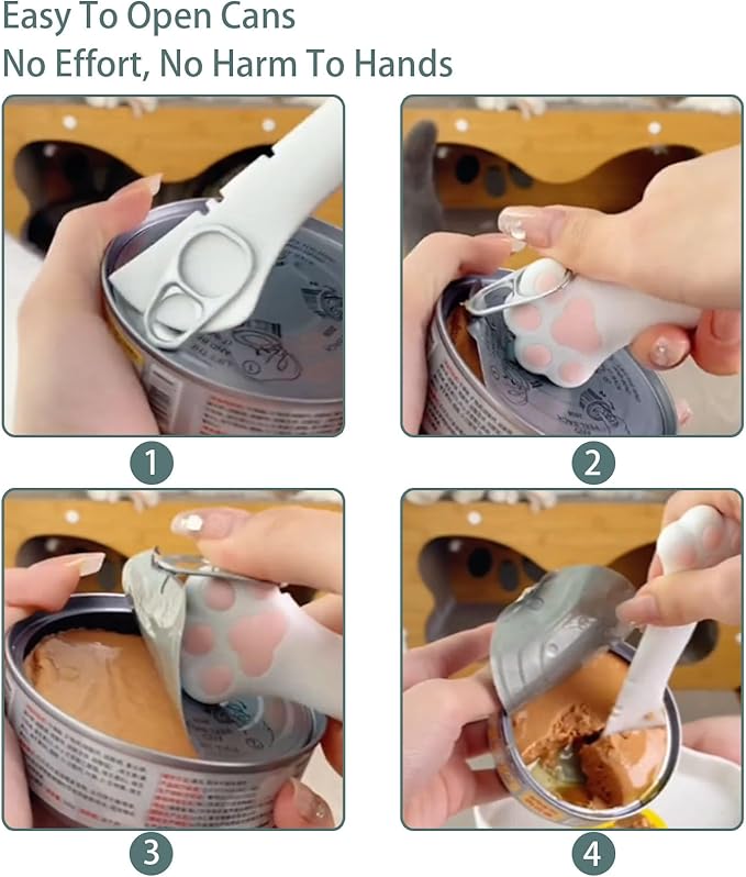 Cat Wet Food Spoon with Can Lids 3 oz - Image 4