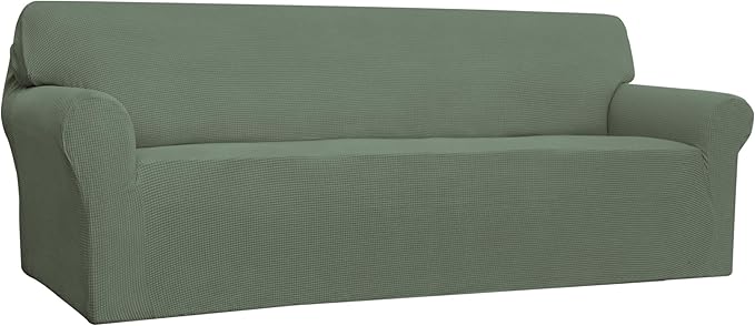 Easy-Going Stretch 4 Seater Sofa Slipcover 1-Piece Sofa Cover Furniture by Easy-Going