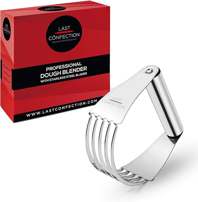 Last Confection Dough Blender, Professional Stainless Steel Pastry Cutter - Image 3