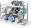 YouCopia UpSpace Water Bottle and Travel Mug Cabinet Organizer, Adjustable by YouCopia