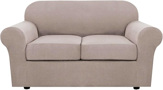 H.VERSAILTEX 3 Piece Stretch Sofa Covers by HVERSAILTEX
