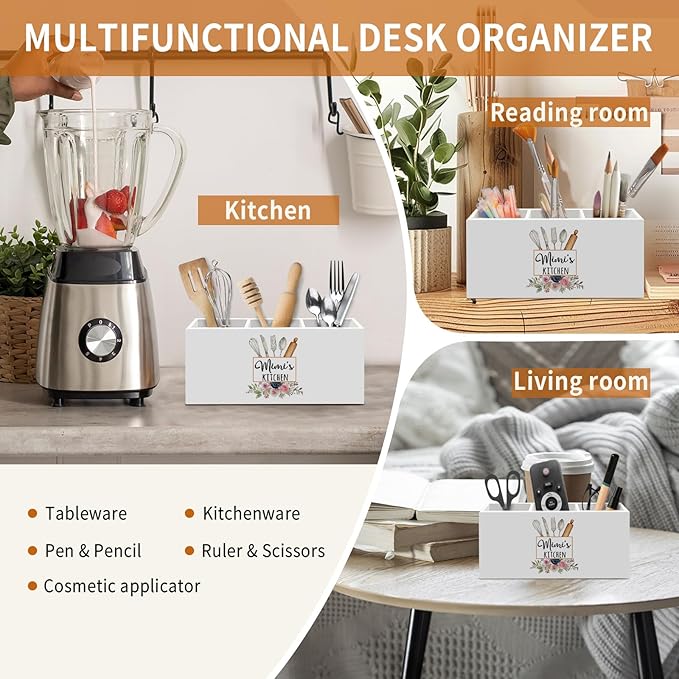 Mimi Gifts Kitchen Utensil Holder, Mothers Day Birthday Gift - Image 6