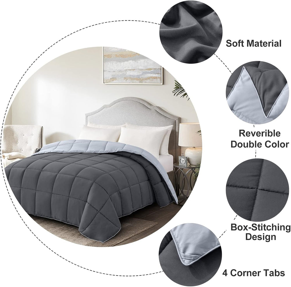 Homelike Moment Comforters Queen Size - Bed Duvet Insert Lightweight