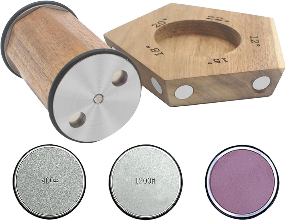 Acacia Rolling Knife Sharpener