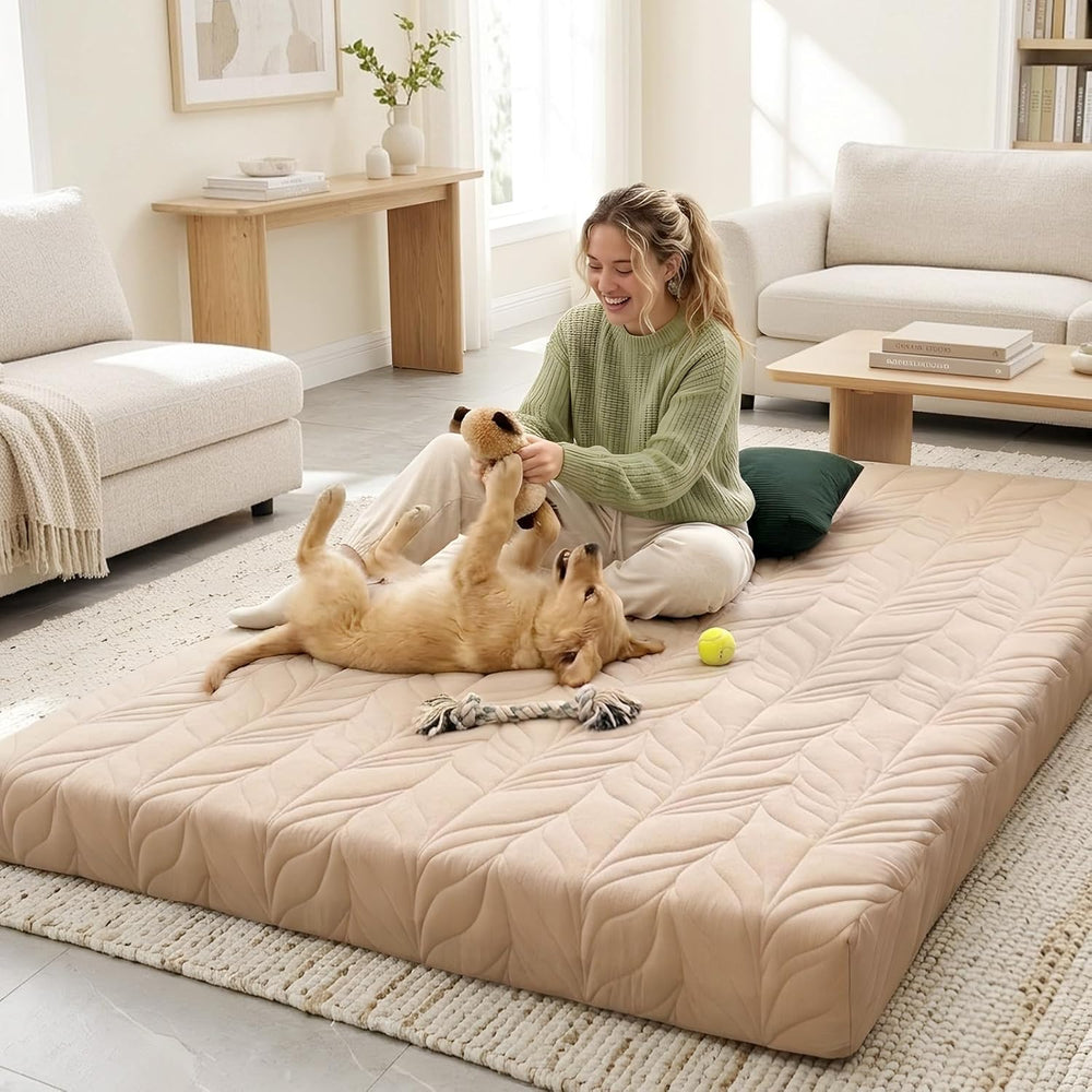 ZonLi Japanese Floor Mattress Futon Mattress Full Size 6 Inch Thick