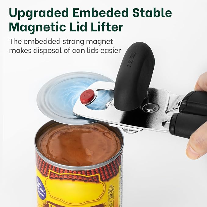 Beneno Can Opener, Heavy Duty Manual Can Opener - Image 5