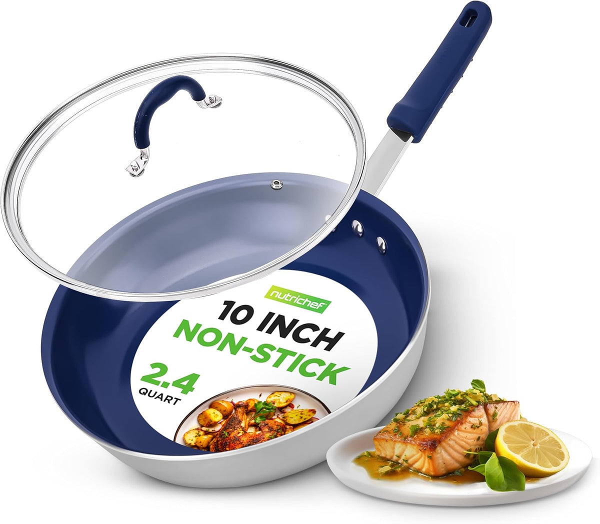 NutriChef 10'' Medium Fry Pan