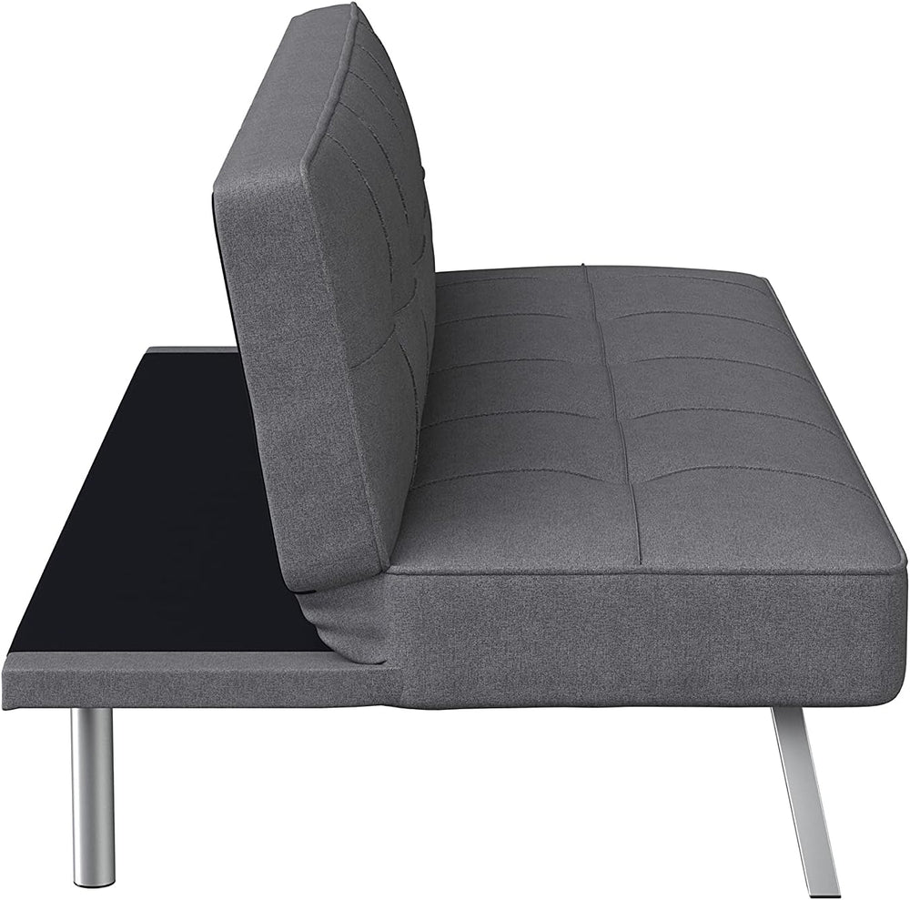Serta® Rane Futon Sofa Bed 66.1", 3-in-1 Convertible Couch Sleeper for S...