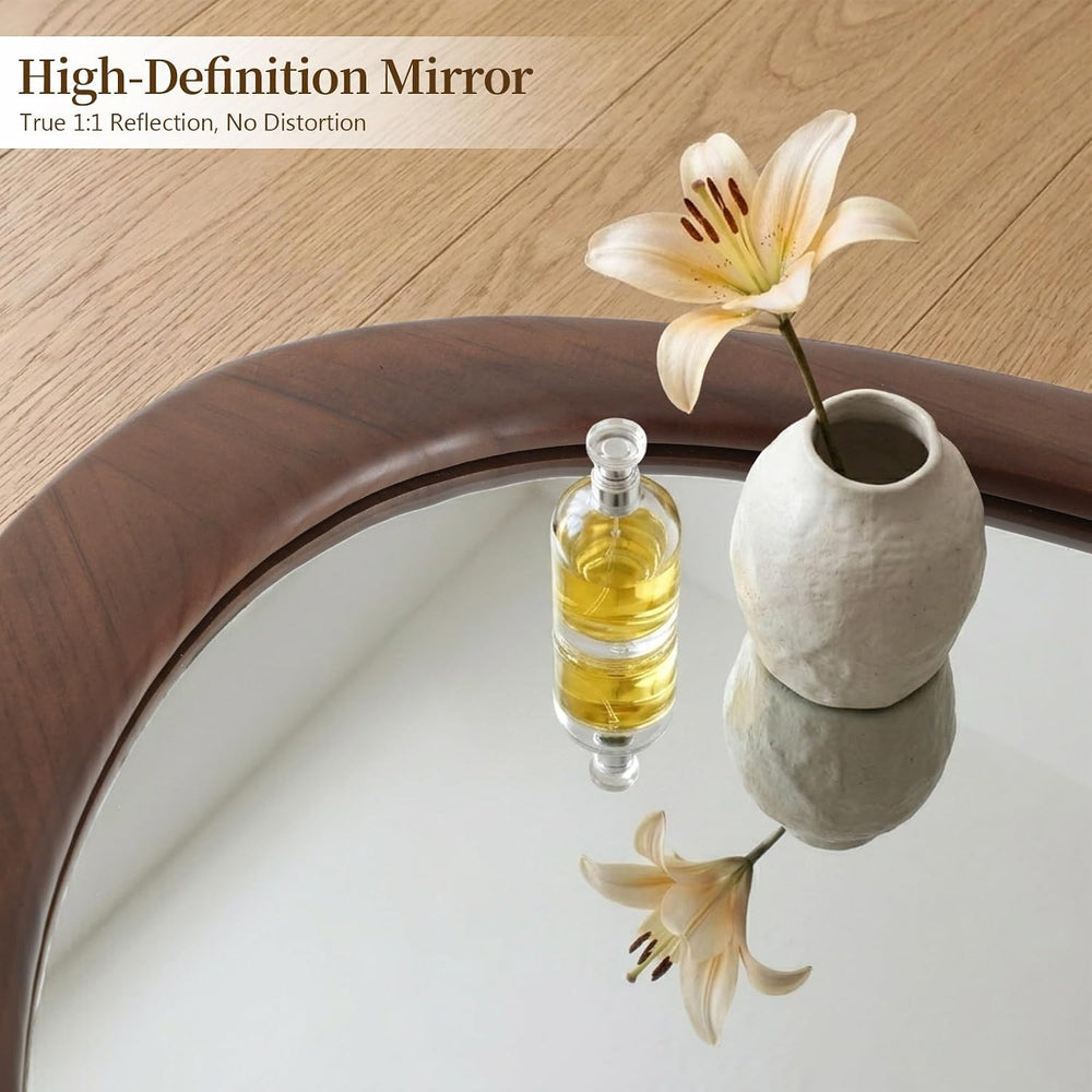 WallBeyond 30" H x 19" W Asymmetrical Mirror, Irregular Wall Mirror...