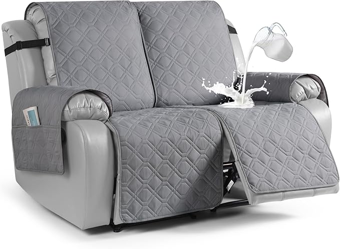 VANSOFY Waterproof Recliner Couch Covers, Sofa Covers 1-Piece Washable by VANSOFYFURNITURECOVERS