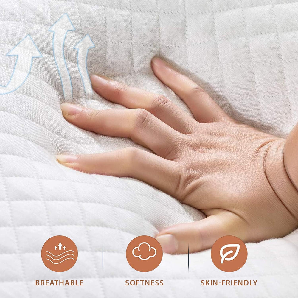PayLessHere 5 Inch Twin Gel Memory Foam Mattress Fiberglass Free/CertiPUR-US ...