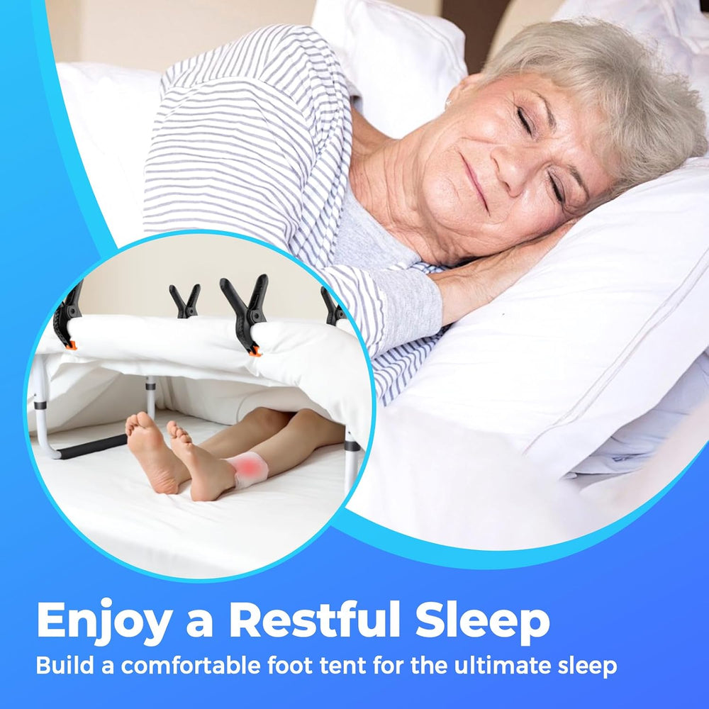 Blanket Lifter for Feet, Height Adjustable Non-Slip Blanket Lifters for Foot ...