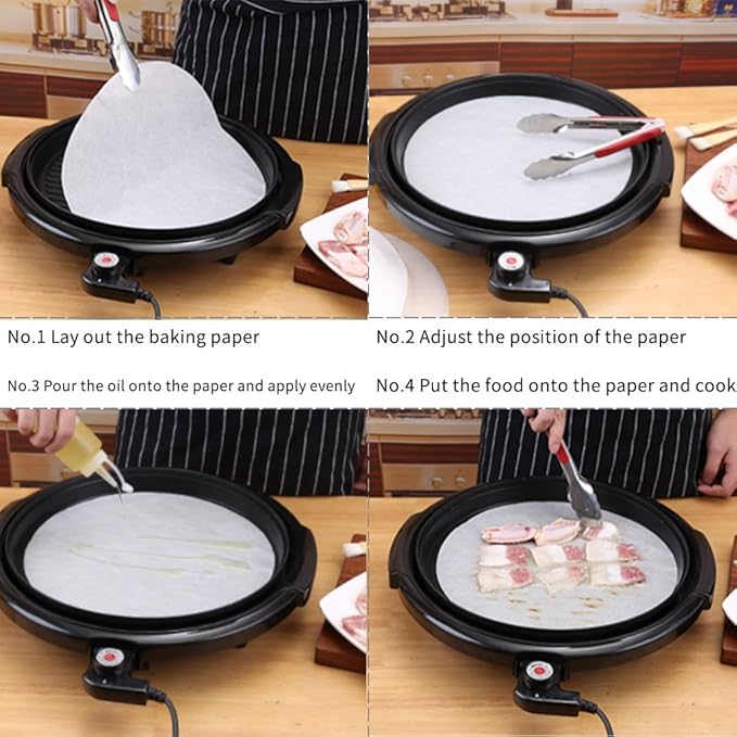 Baking Parchment Circles, 9 Inch Non Stick Round Parchment Paper - Image 5