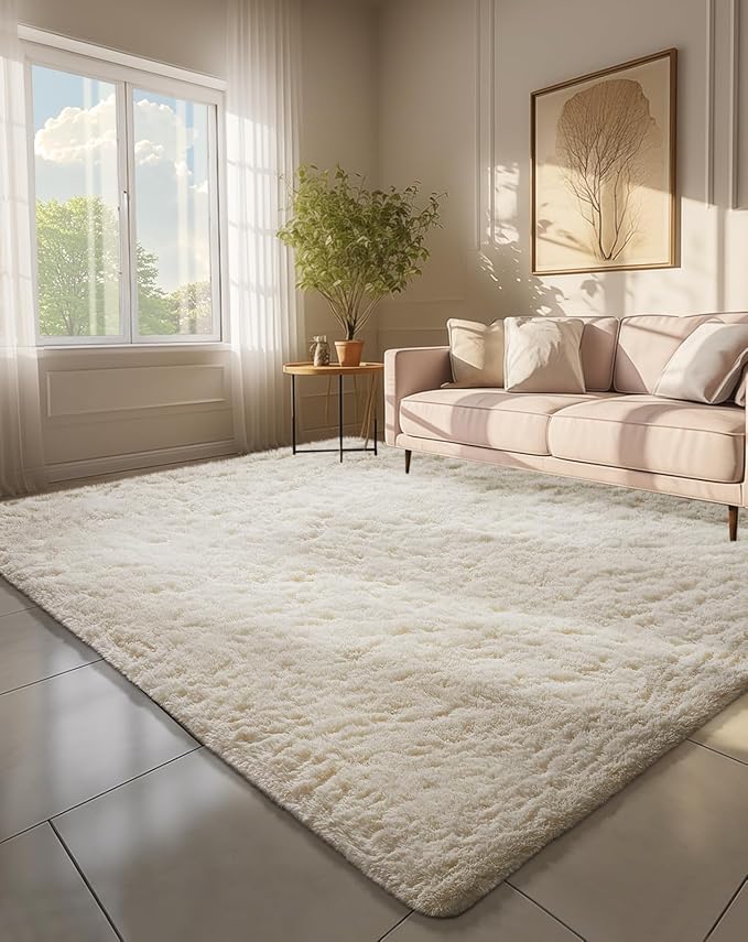 Ophanie 6x9 Area Rugs, Upgrade Non-Slip Fluffy Soft Rugs by Ophanie