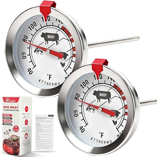 Meat Thermometer Cooking Thermometer Stainless Steel Kitchen Thermometer by CloudHand