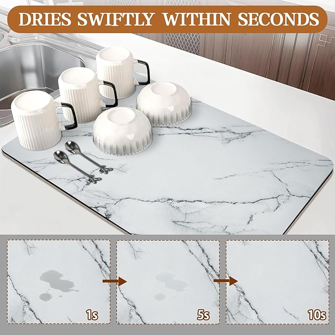Dish Drying Mats for Kitchen Counter - Image 4